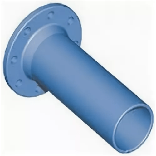 Патрубок фланец-гладкий конец ПФГ Ду-300 (L=1200) ВЧШГ с ЦПП цинк+AL ГОСТ ISO 2531-2012 во Владивостоке