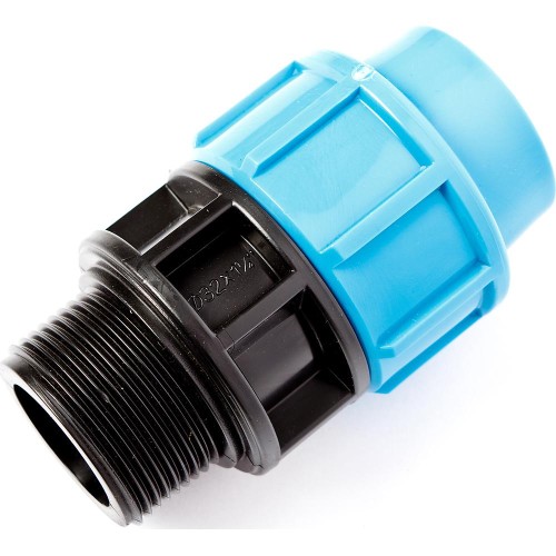 Муфта ПЭ компрессионная Дн 32-3/4" Ру-12,5 НР (НАР) Джилекс во Владивостоке