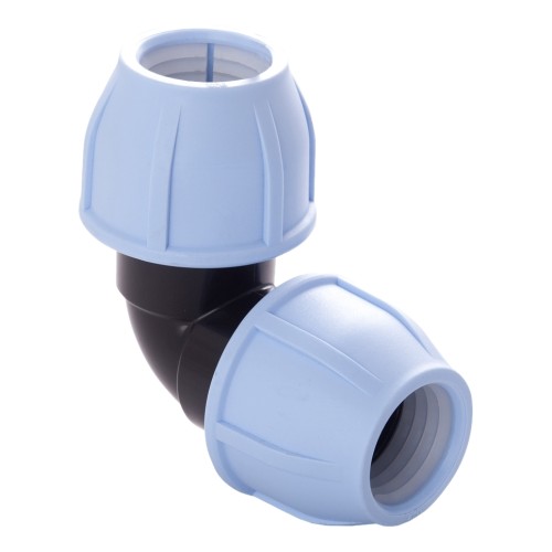 Отвод ПЭ компрессионный Дн 32-25 90гр Ру-16 переходной RTP (РосТурПласт) во Владивостоке