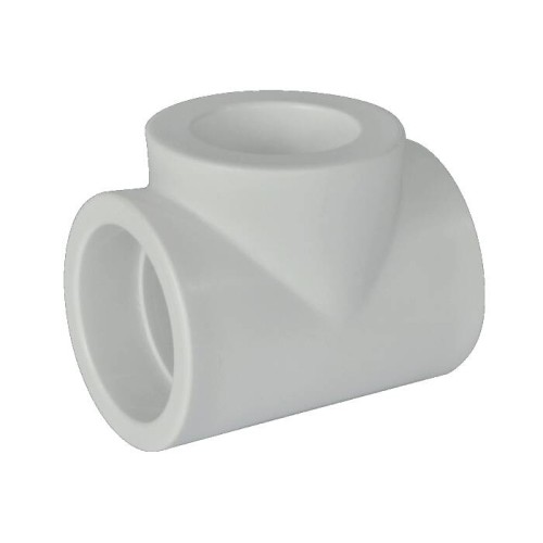 Тройник PP-R редукционный Дн 75-32-75 белый Pro Aqua во Владивостоке