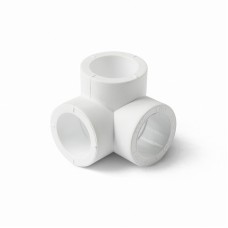 Угольник PP-R тройной серый Дн 25 Wavin Ekoplastik