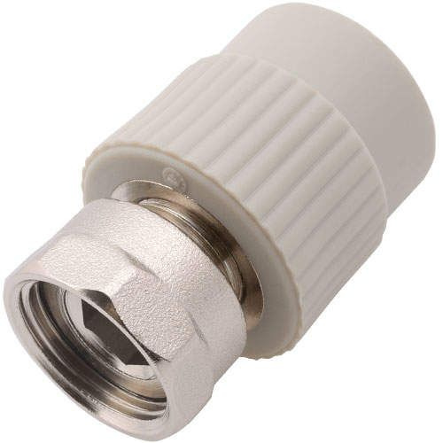 Переход PP-R серый с накидной гайкой Дн 25-3/4" Wavin Ekoplastik во Владивостоке