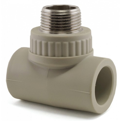 Тройник PP-R комбинированный НР (НАР) Дн 20-1/2" Pro Aqua во Владивостоке