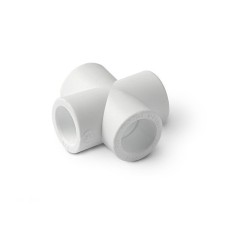 Крестовина PP-R белая Дн 40 Pro Aqua