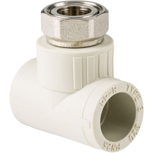 Тройник PP-R с накидной гайкой Дн 32-1 1/4" Pro Aqua во Владивостоке