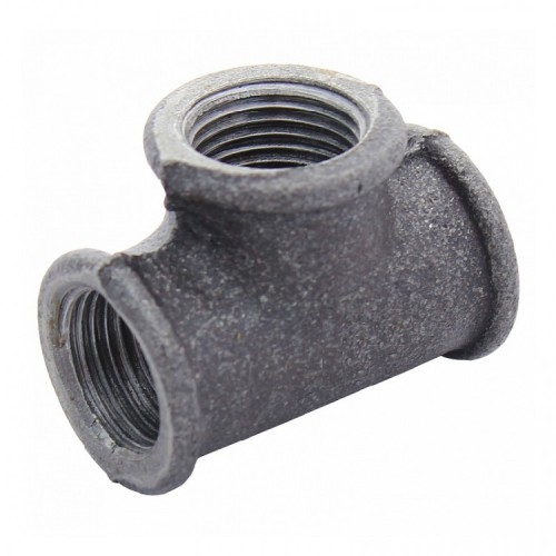 Тройник чугунный переходной ВР (ВН) 20 мм 3/4" ГОСТ 8949-75