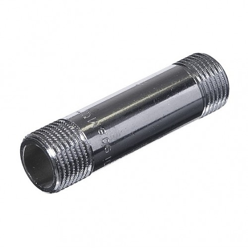 Сгон стальной оцинкованный удлиненный НР АС 15х150 мм 1/2" ГОСТ 3262-75