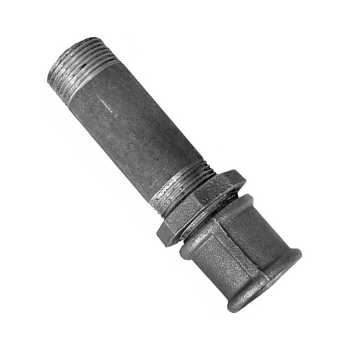 Сгон в сборе с чугунной муфтой и контргайкой Ду 50 (2") во Владивостоке