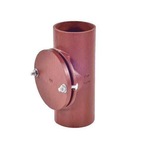 Ревизия чугунная SML Ду-50 с круглой крышкой безраструбная Китай во Владивостоке