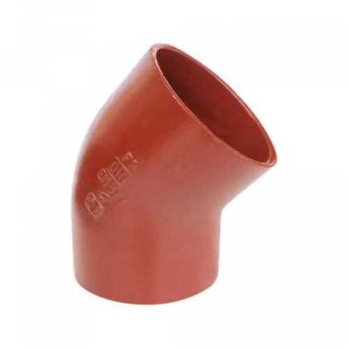 Отвод чугунный SML Ду 150 45гр безраструбный Китай во Владивостоке