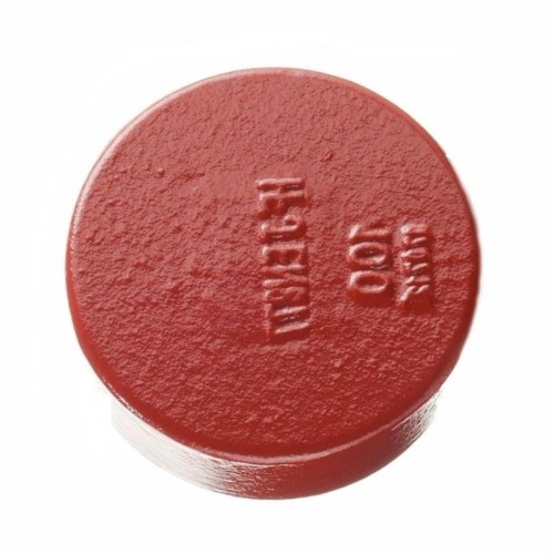 Заглушка чугунная SML Ду-100 торцевая безраструбная Китай во Владивостоке