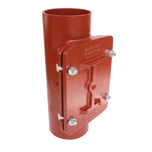 Ревизия чугунная SML Ду-125 с прямоугольной крышкой безраструбная Китай во Владивостоке