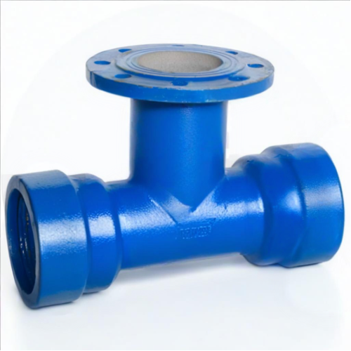 Тройник раструб-фланец ТРФ Ду 150-150 Тайтон ВЧШГ с ЦПП цинк+AL ГОСТ ISO 2531-2012 во Владивостоке