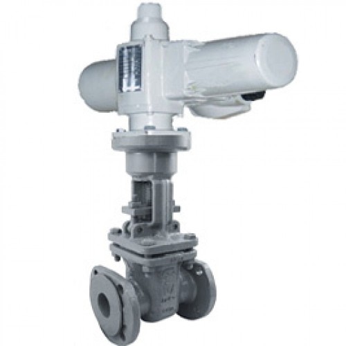 Задвижка стальная с электроприводом ГЗ и выдвижным шпинделем 30с941нж 80х210 мм во Владивостоке