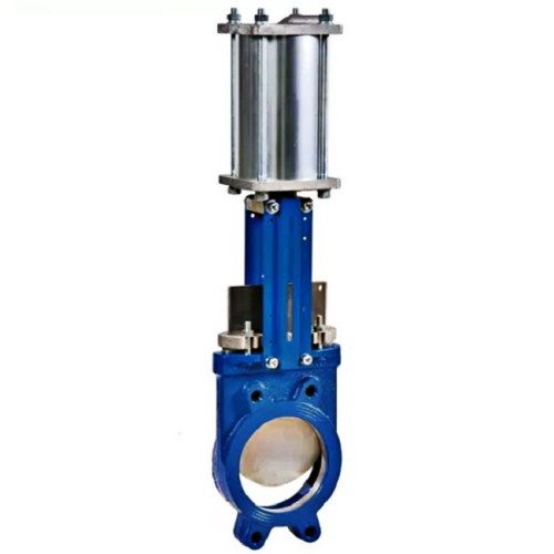 Задвижка шиберная двусторонняя с невыдвижным штоком Ду-125 Ру-16 с пневмоприводом (Т<110°С) Benarmo во Владивостоке