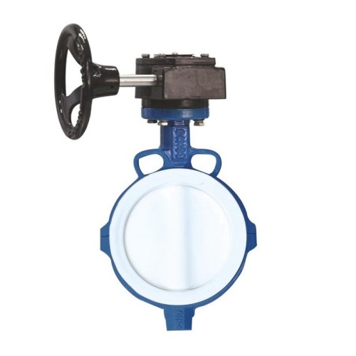 Затвор с чугунным диском и редуктором межфланцевый 2,5 МПа EPDM VP4458 Tecofi 150 мм во Владивостоке