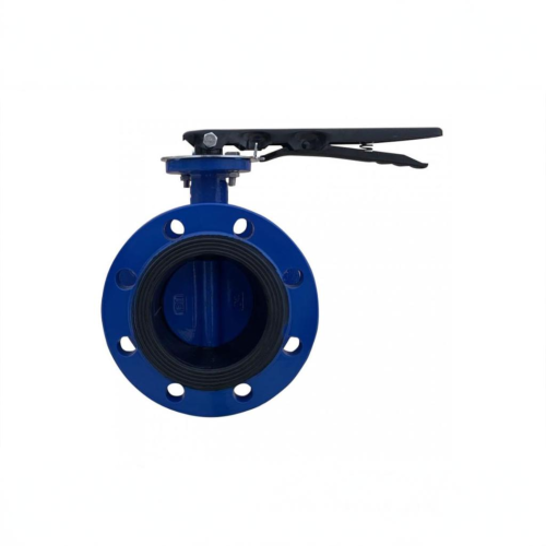 Затвор ручной с чугунным диском и рукояткой межфланцевый 2,5 МПа EPDM ЗПCС GG25 АДЛ 80 мм во Владивостоке