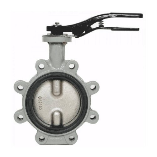 Затвор ручной с чугунным диском и рукояткой межфланцевый 1,6 МПа EPDM R59FL GG25 Giacomini 100 мм во Владивостоке